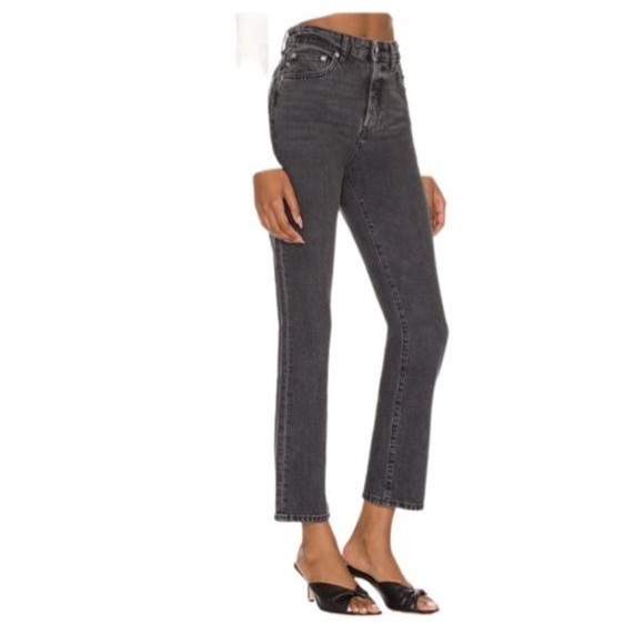 Lovers And Friends‎ Reece High Rise Slim Straight Black - Picture 2 of 11
